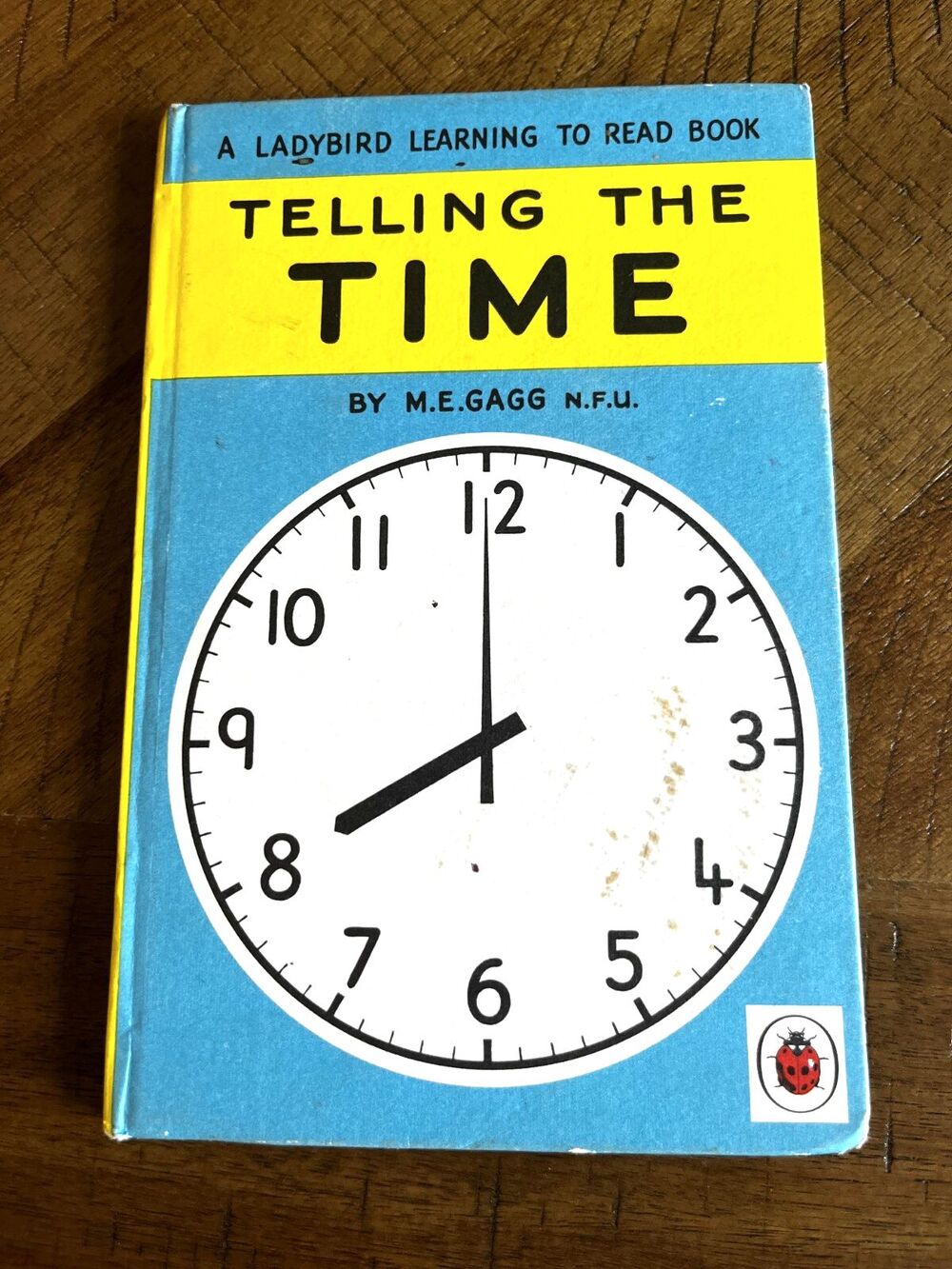 Telling The Time (M. E. Gagg - 1962) (ID:93287) 721400566 Hardcover Kids Book